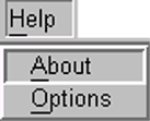 Help menu