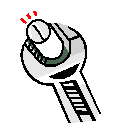 Like using a wrench to turn a screw...